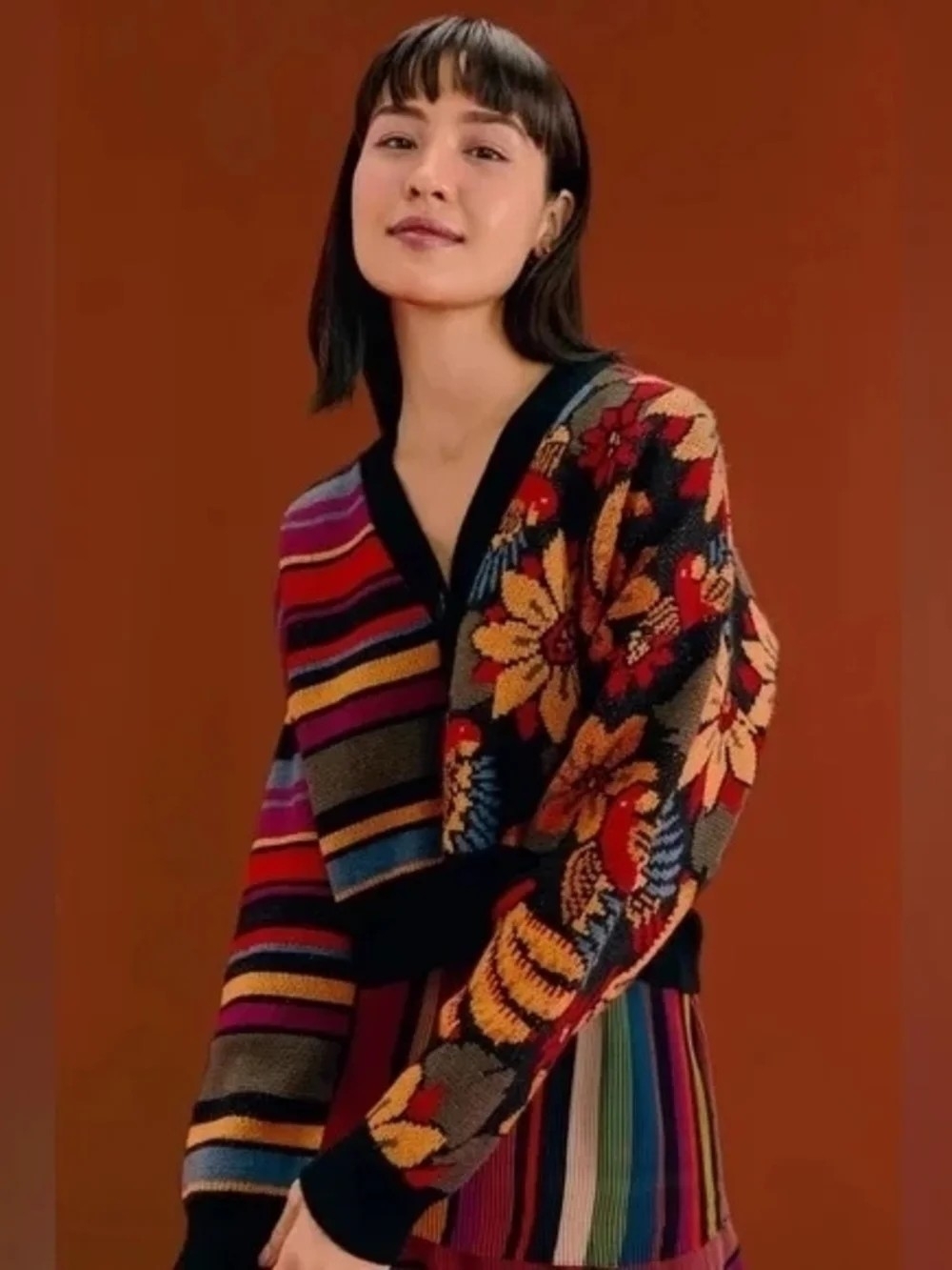 FARM Rio Shiny Chita Knit Cardigan 0200